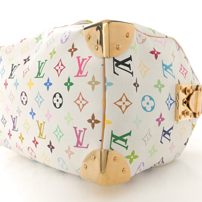 Louis Vuitton Monogram Multicolor Speedy 30 White 9 of 11