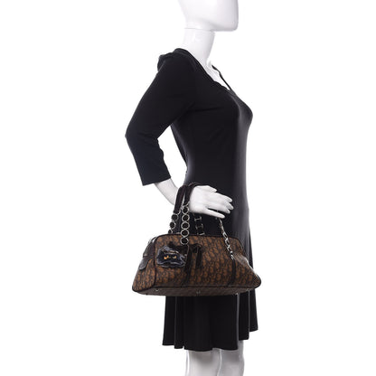 Christian Dior Monogram Romantique Shoulder Bag Brown 2 of 10