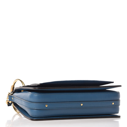 Chloe Glossy Lambskin Small Roy Bag Vinyl Blue 4 of 9