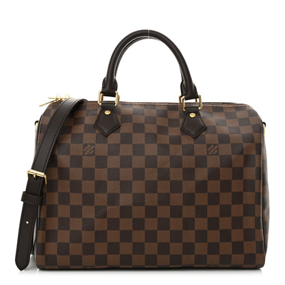 Louis Vuitton Damier Ebene Speedy Bandouliere 30 1 of 9