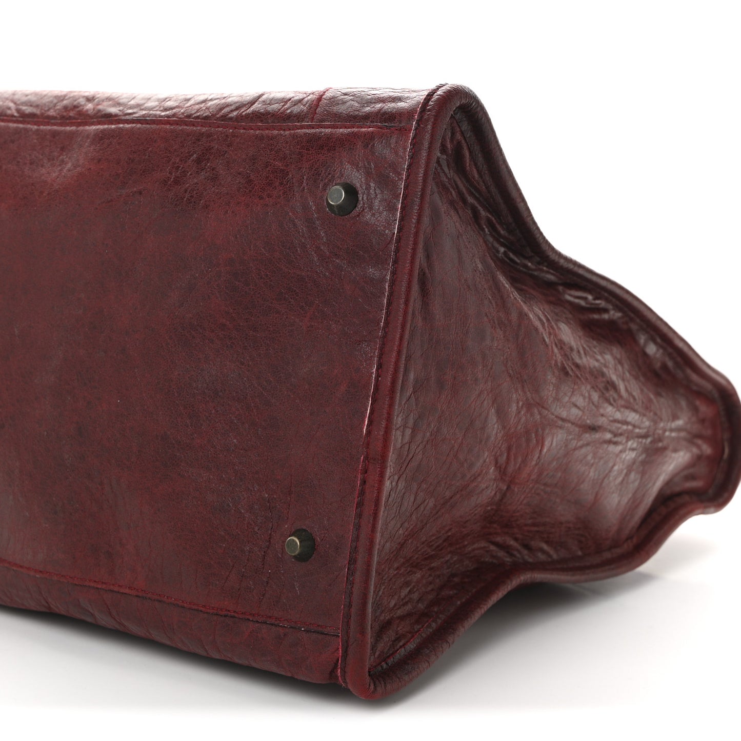 Agneau Classic Hardware Work Rouge Cerise