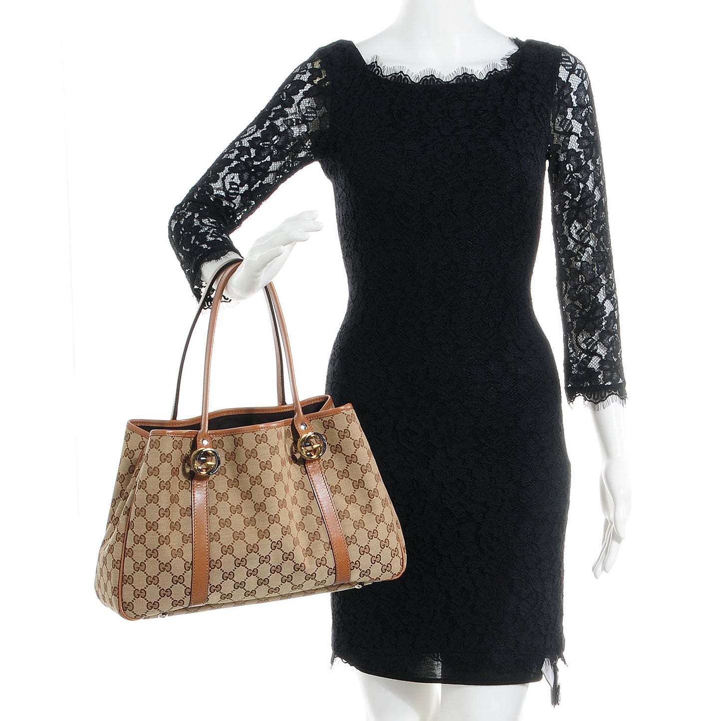 Monogram GG Twins Medium Tote