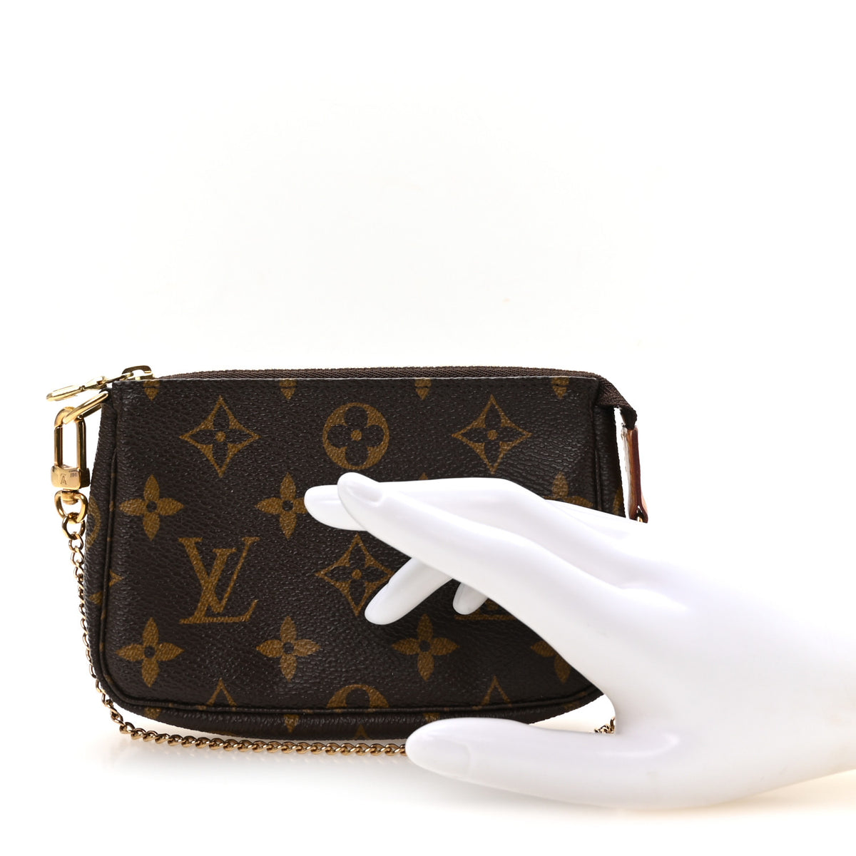 Louis Vuitton Monogram Mini Pochette Accessories 2 of 8