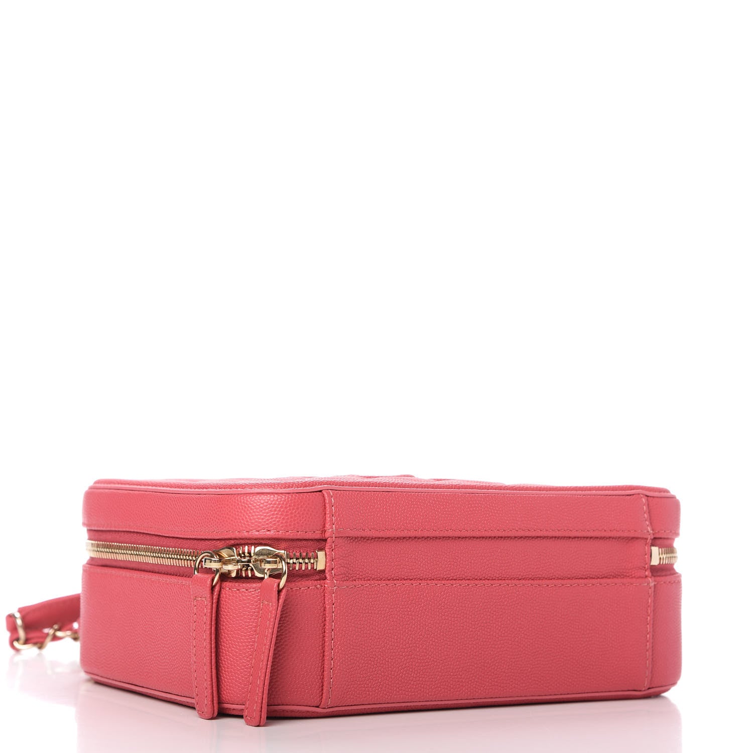 Chanel Caviar Quilted Medium CC Filigree Vanity Case Pink 4 of 11