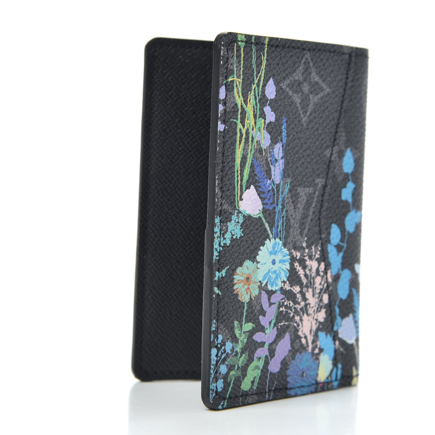 Louis Vuitton Monogram Eclipse Flower Print Pocket Organizer NM 3 of 7
