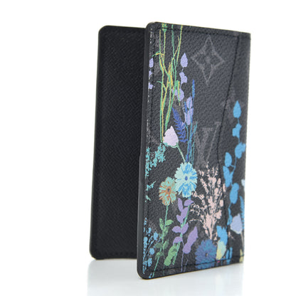 Louis Vuitton Monogram Eclipse Flower Print Pocket Organizer NM 3 of 7