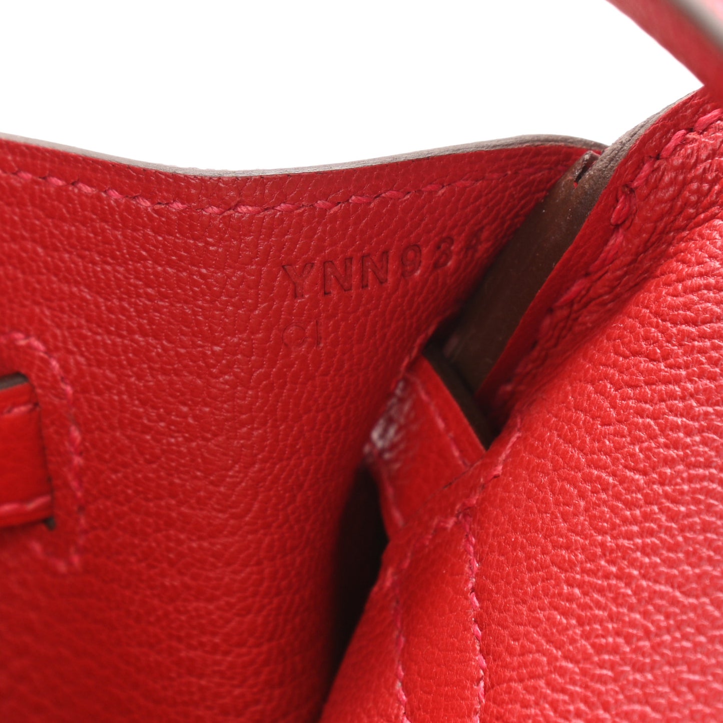 Taurillon Novillo Birkin 25 Geranium