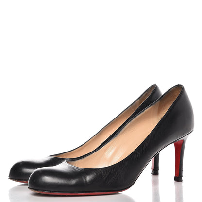 Christian Louboutin Kid Simple 85 Pumps 37.5 Black 3 of 13