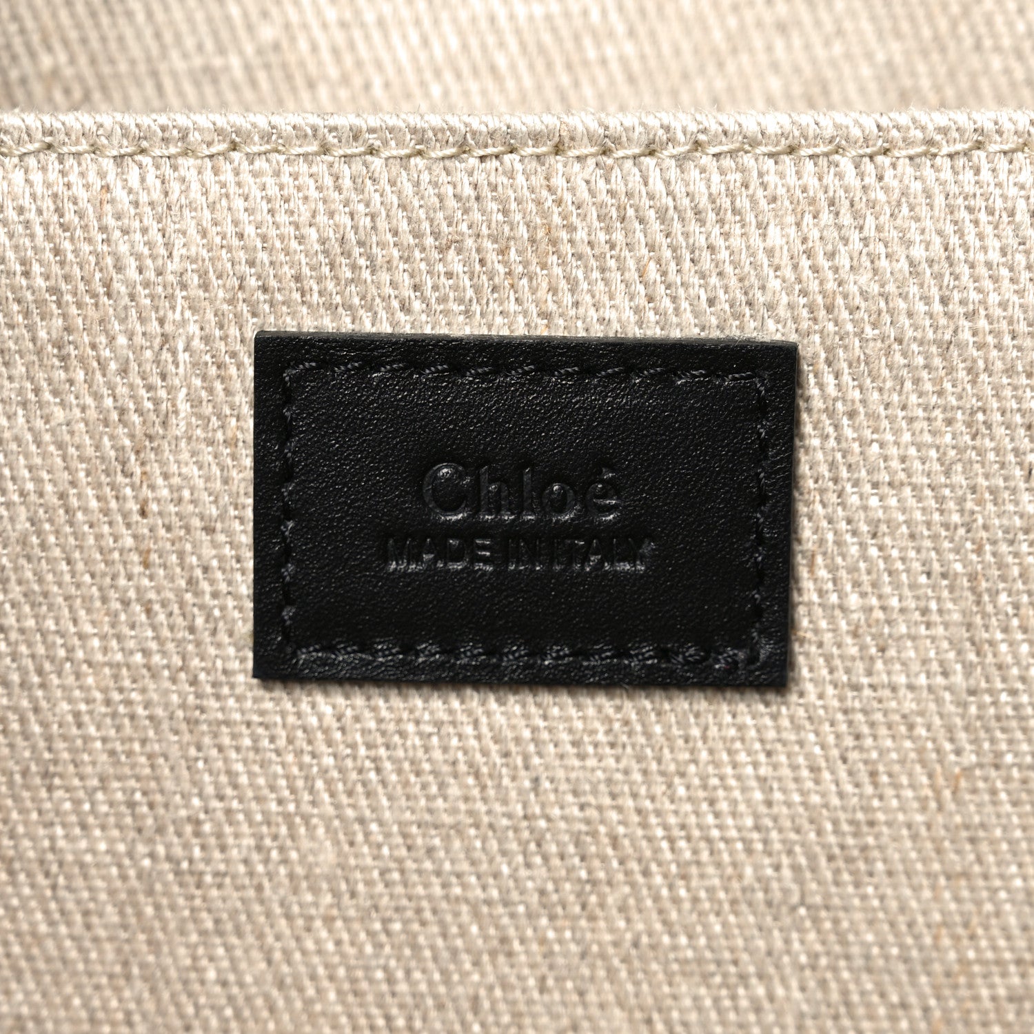 Chloe Calfskin Large Woody Tote Black 6 of 12