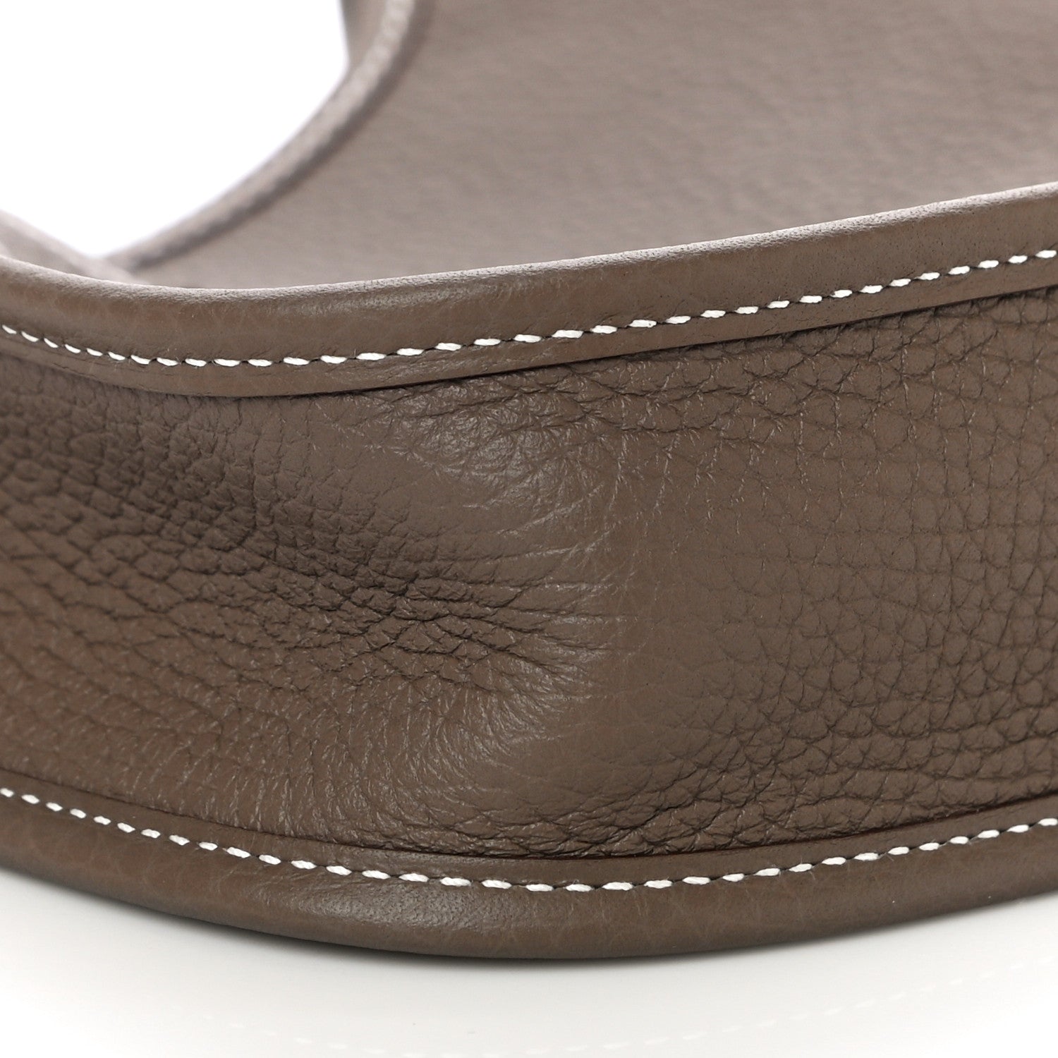 Hermes Taurillon Clemence Amazone Evelyne TPM Etoupe Bleu Indigo 8 of 10