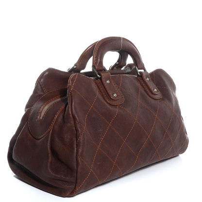 Chanel Caviar Large Outdoor Ligne Doctor Bag Brown 3 of 9