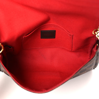 Louis Vuitton Damier Ebene Favorite MM 5 of 9