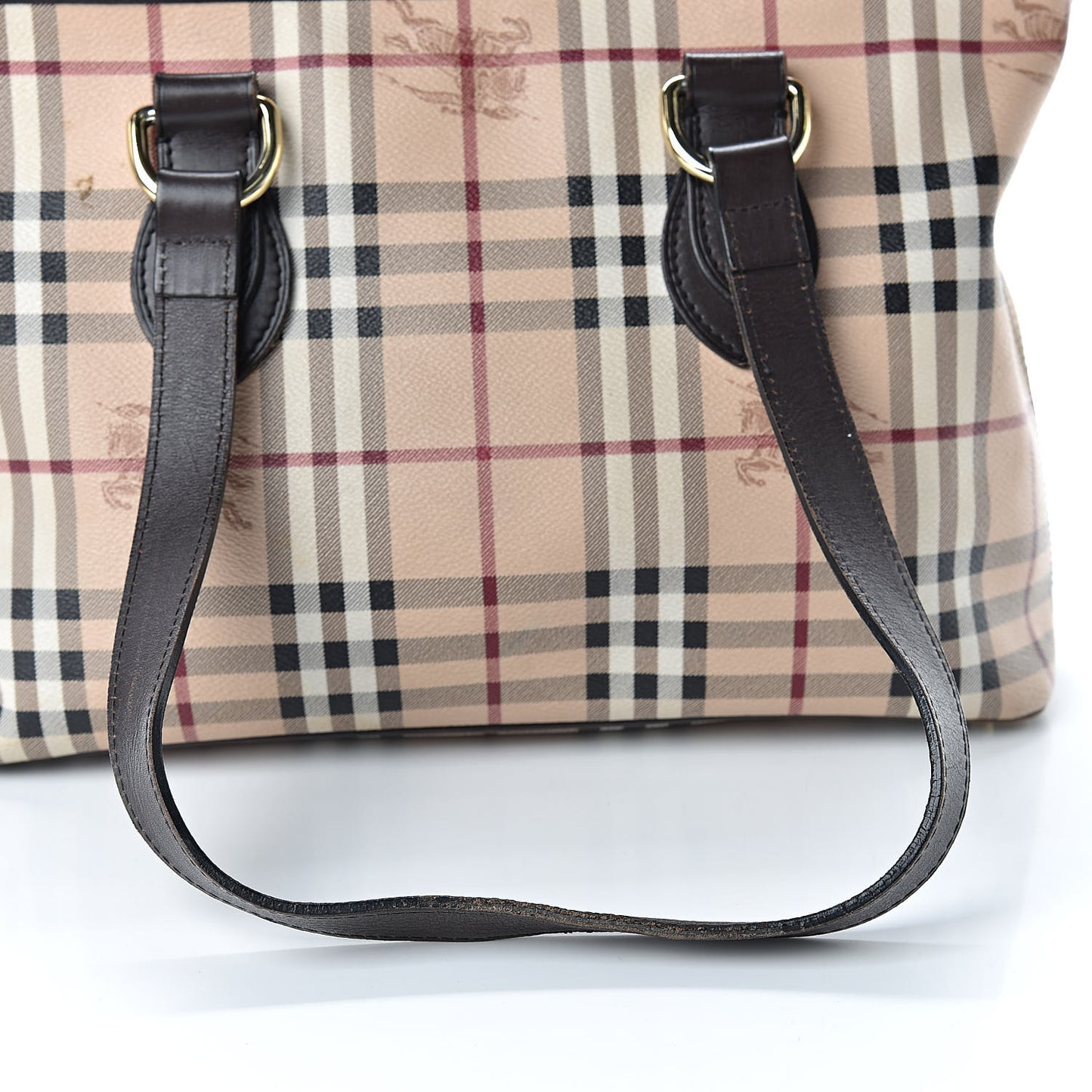 Haymarket Check Medium Regent Tote Chocolate