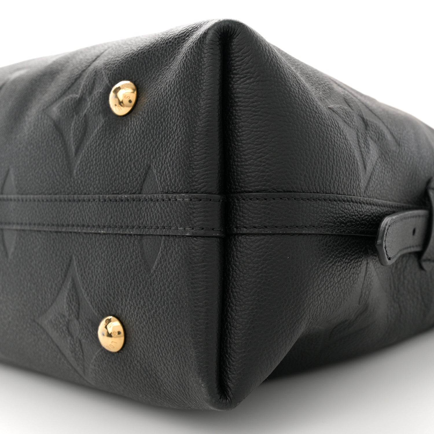 Louis Vuitton Empreinte Monogram Giant CarryAll MM Black 9 of 11