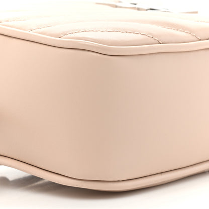 Saint Laurent Calfskin Matelasse Monogram Lou Belt Bag Marble Pink 8 of 9
