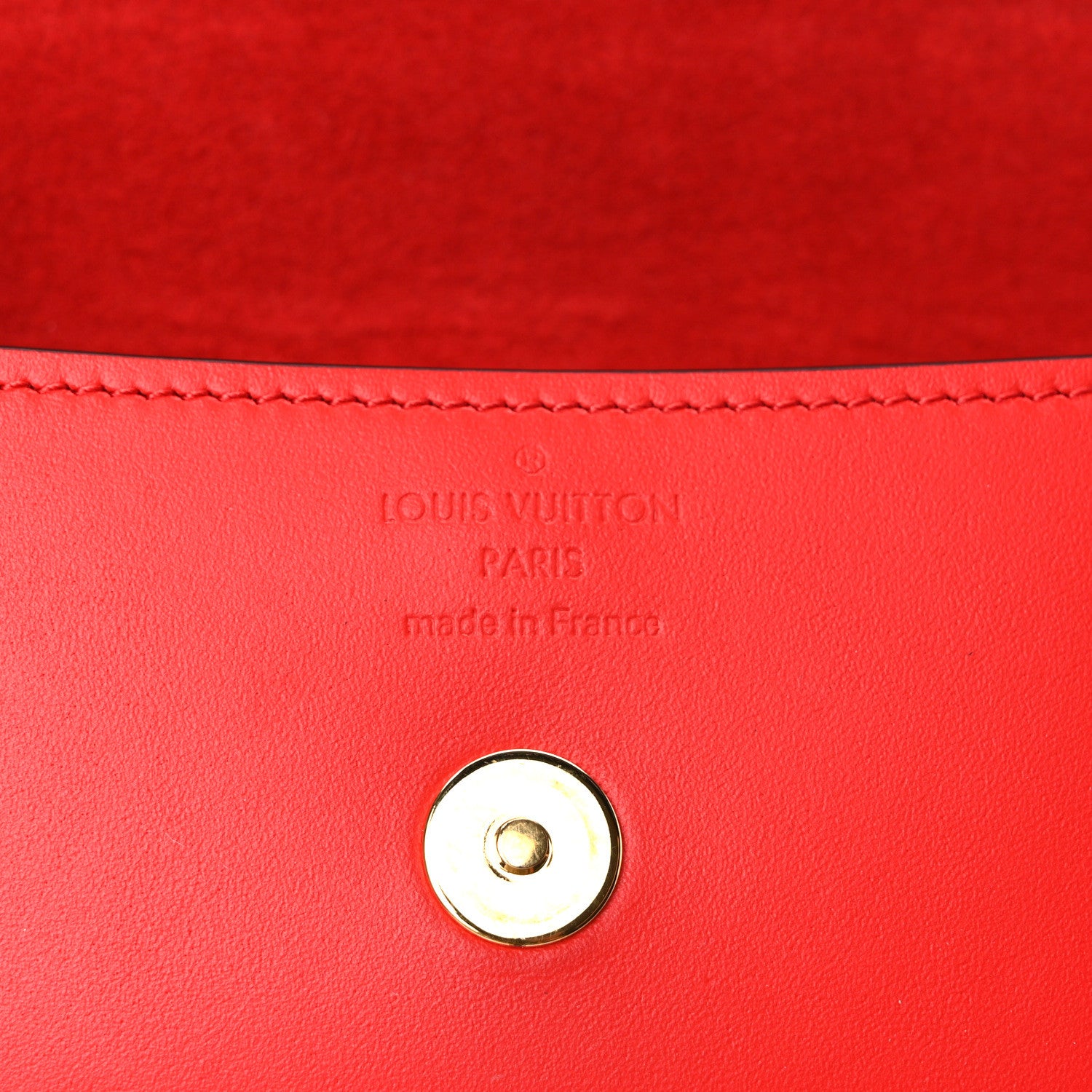 Louis Vuitton Monogram Woody Sunglass Case Rouge 5 of 6