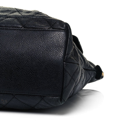 Chanel Caviar Quilted Flap Shoulder Bag Black 7 of 9