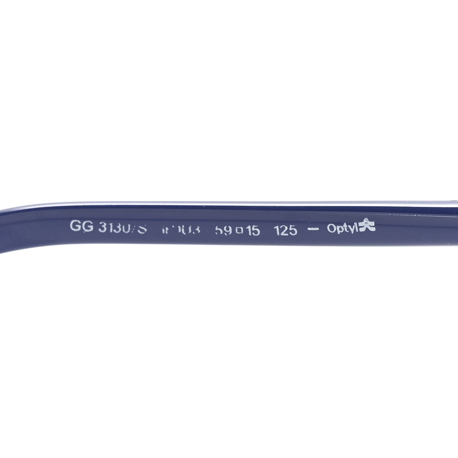 Gucci Bamboo Sunglasses GG 3130/S Blue 5 of 8