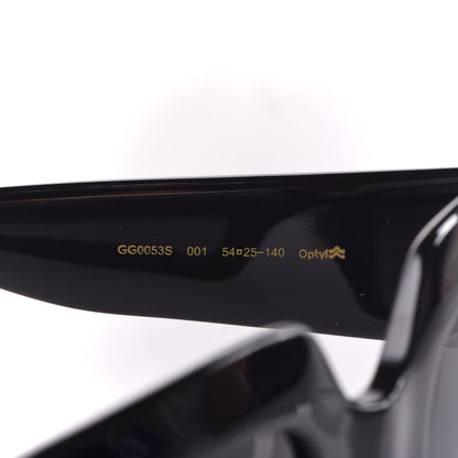 Gucci Acetate Square Frame Sunglasses GG0053S Black 5 of 10