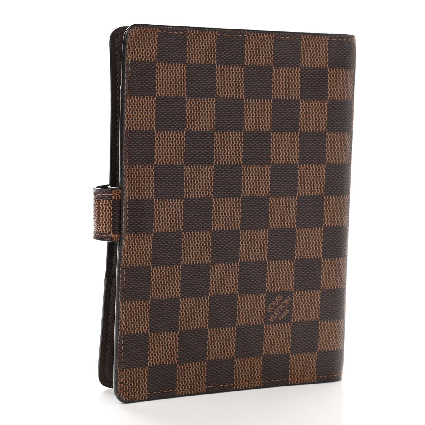 Damier Ebene Medium Ring Agenda Cover