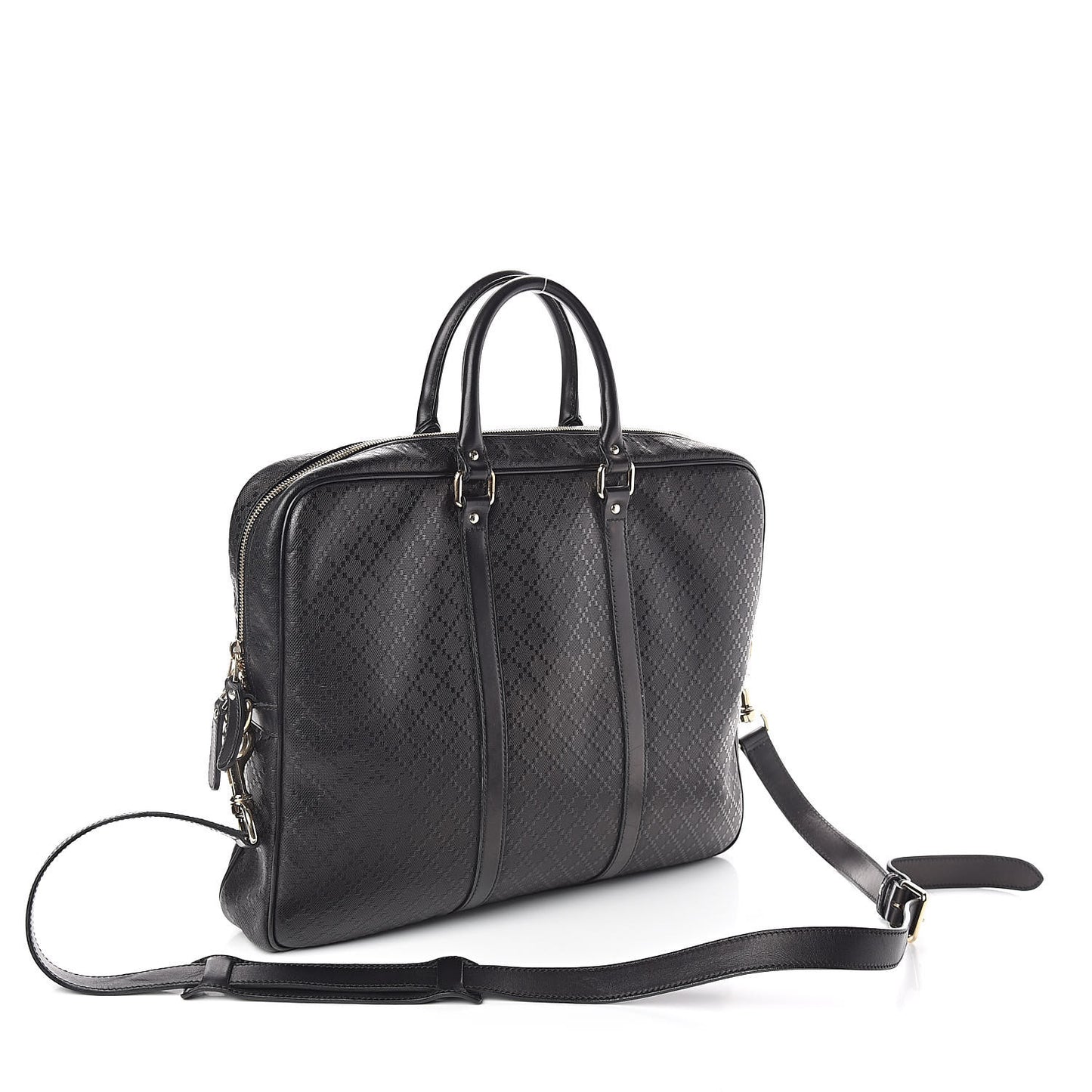 Diamante Signature Briefcase Black