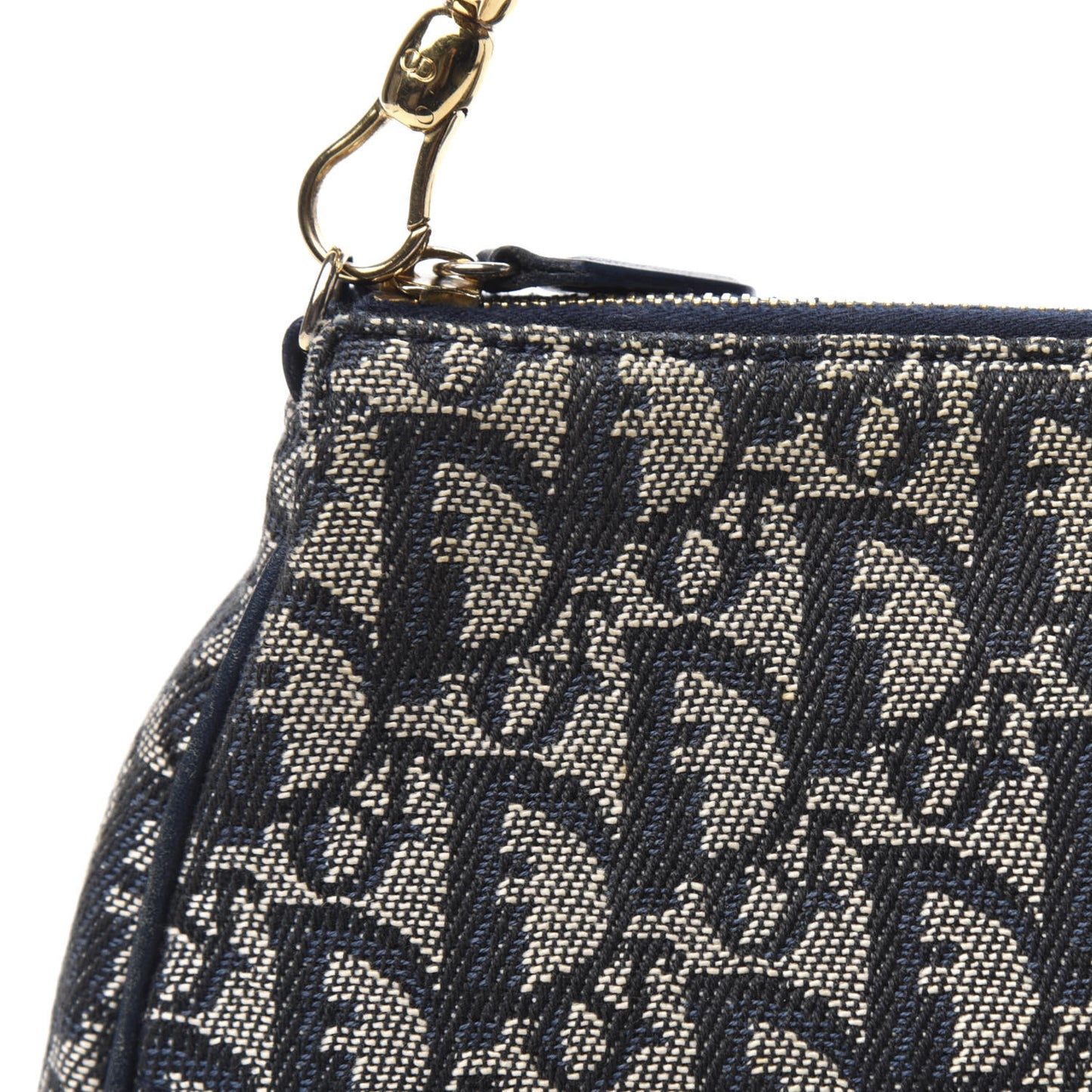 Monogram Mini Saddle Pochette Black