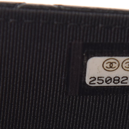 Chanel Lambskin Quilted Wallet On Chain WOC Black 8 of 12
