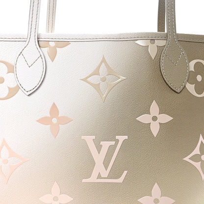 Louis Vuitton Monogram Giant Spring In The City Neverfull MM Sunset Kaki 8 of 10