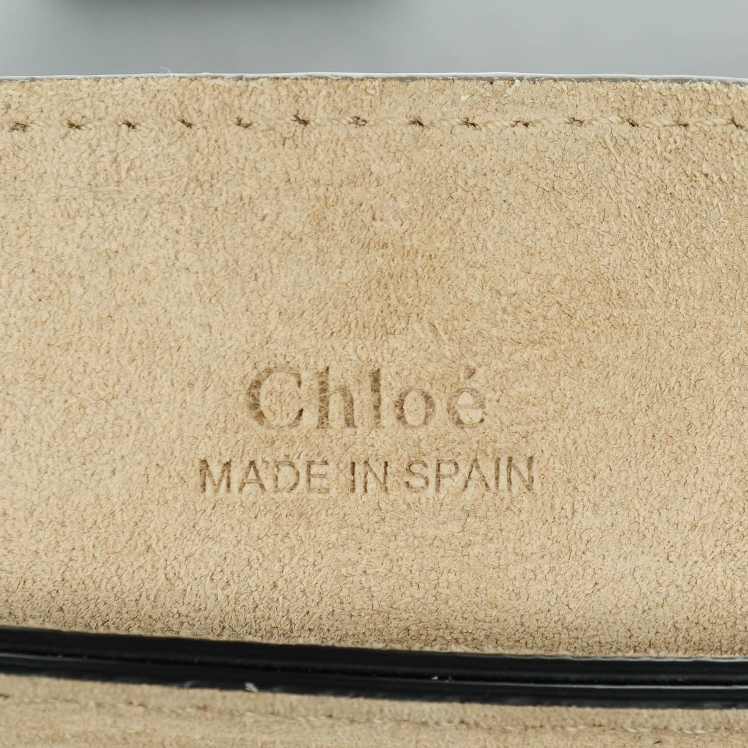 Chloe Calfskin Pony Hair Leopard Print Small Faye Shoulder Bag Abstract White 6 of 7