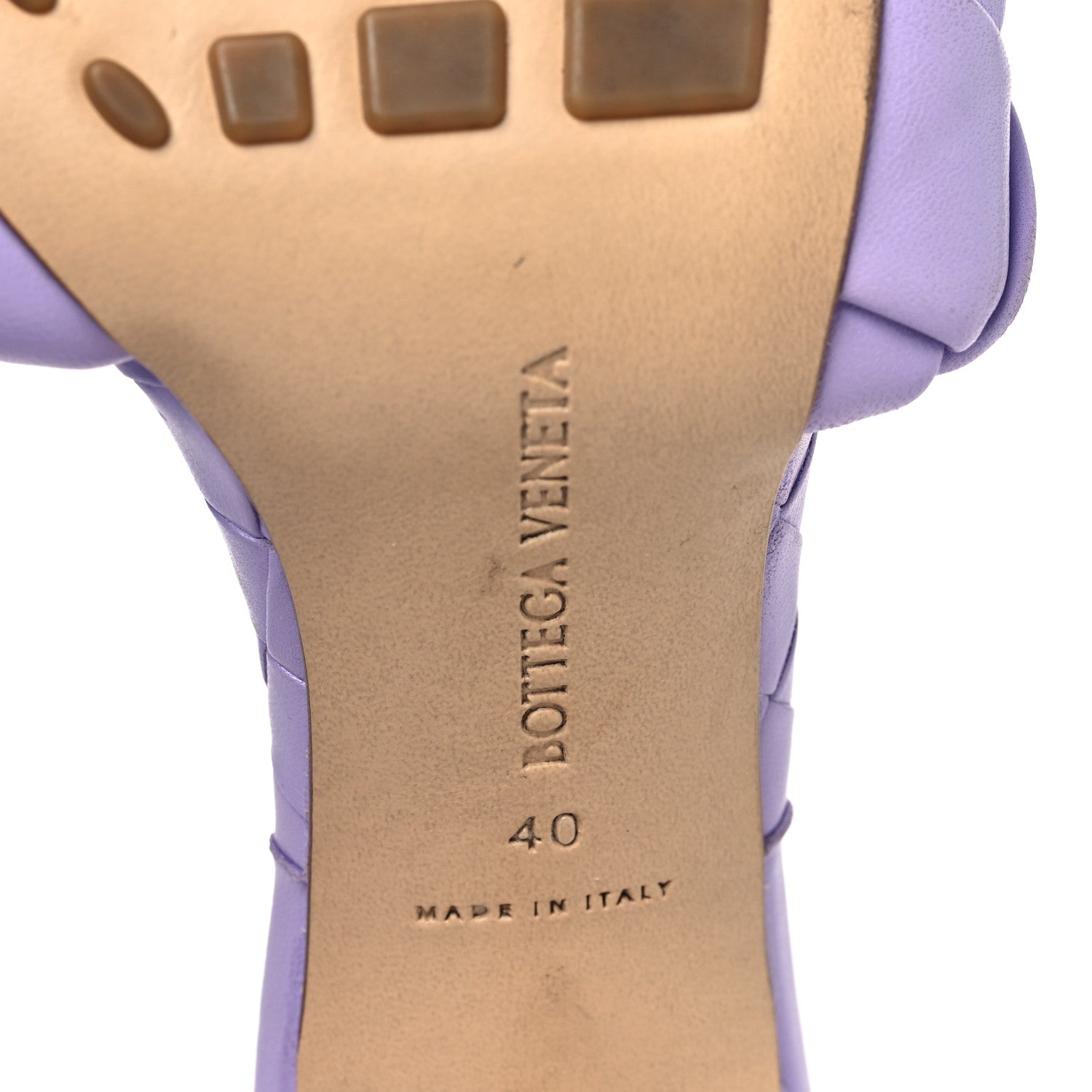 Bottega Veneta Nappa Maxi Intrecciato Lido Mule Sandals 40 Wisteria 7 of 11