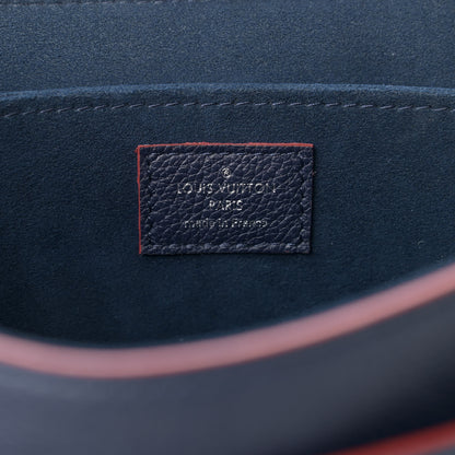 Louis Vuitton Soft Calfskin My Lockme Top Handle Marine Rouge 6 of 11