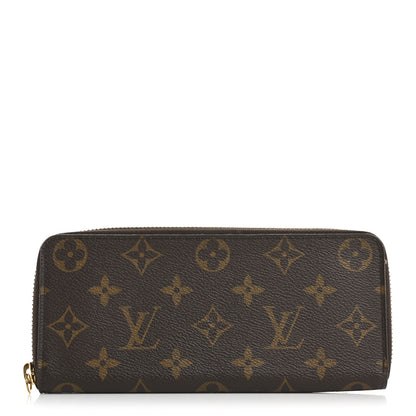 Louis Vuitton Monogram Clemence Wallet Fuchsia 1 of 13