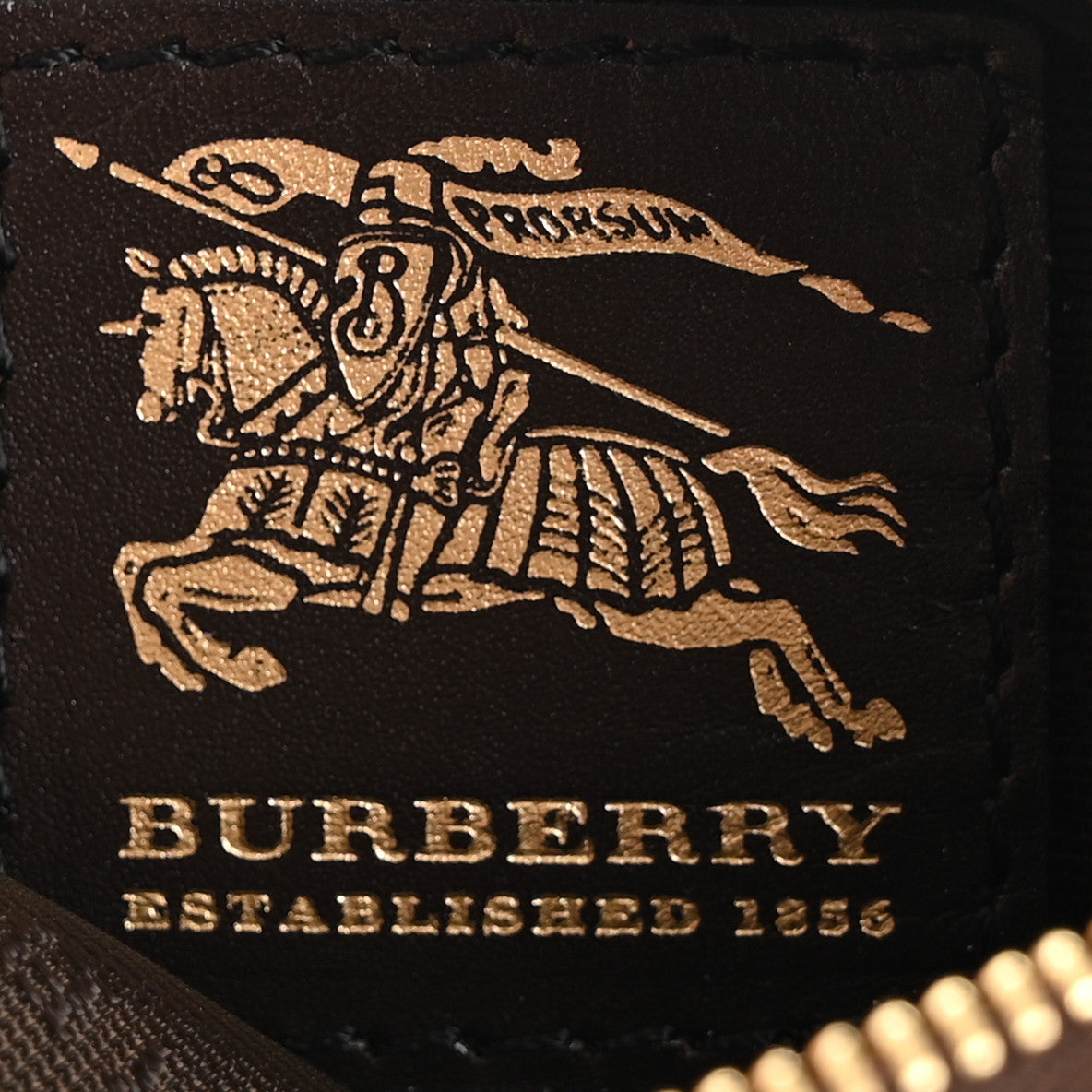 Burberry Haymarket Wristlet Pouch 6 of 10