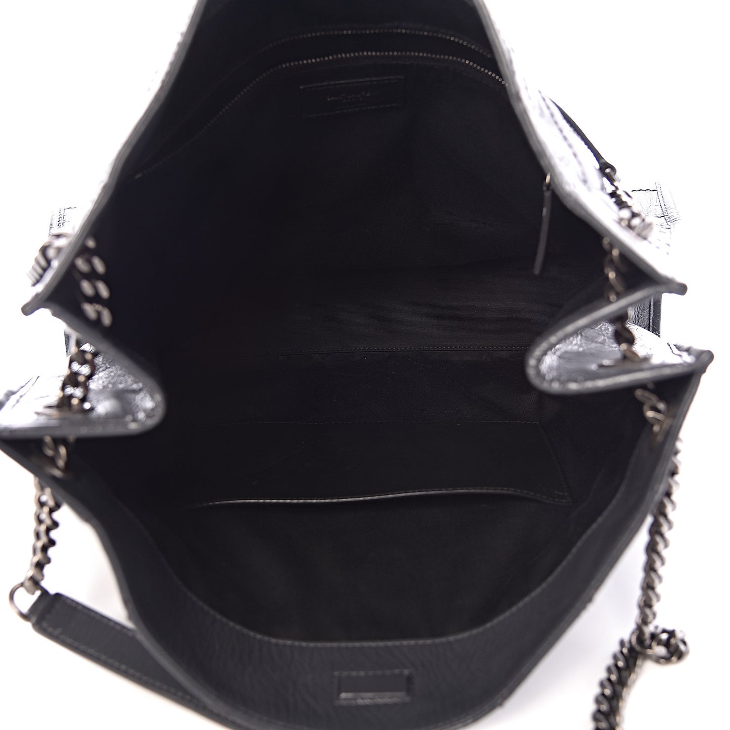 Crinkled Calfskin Matelasse Monogram Niki Shoulder Bag Storm