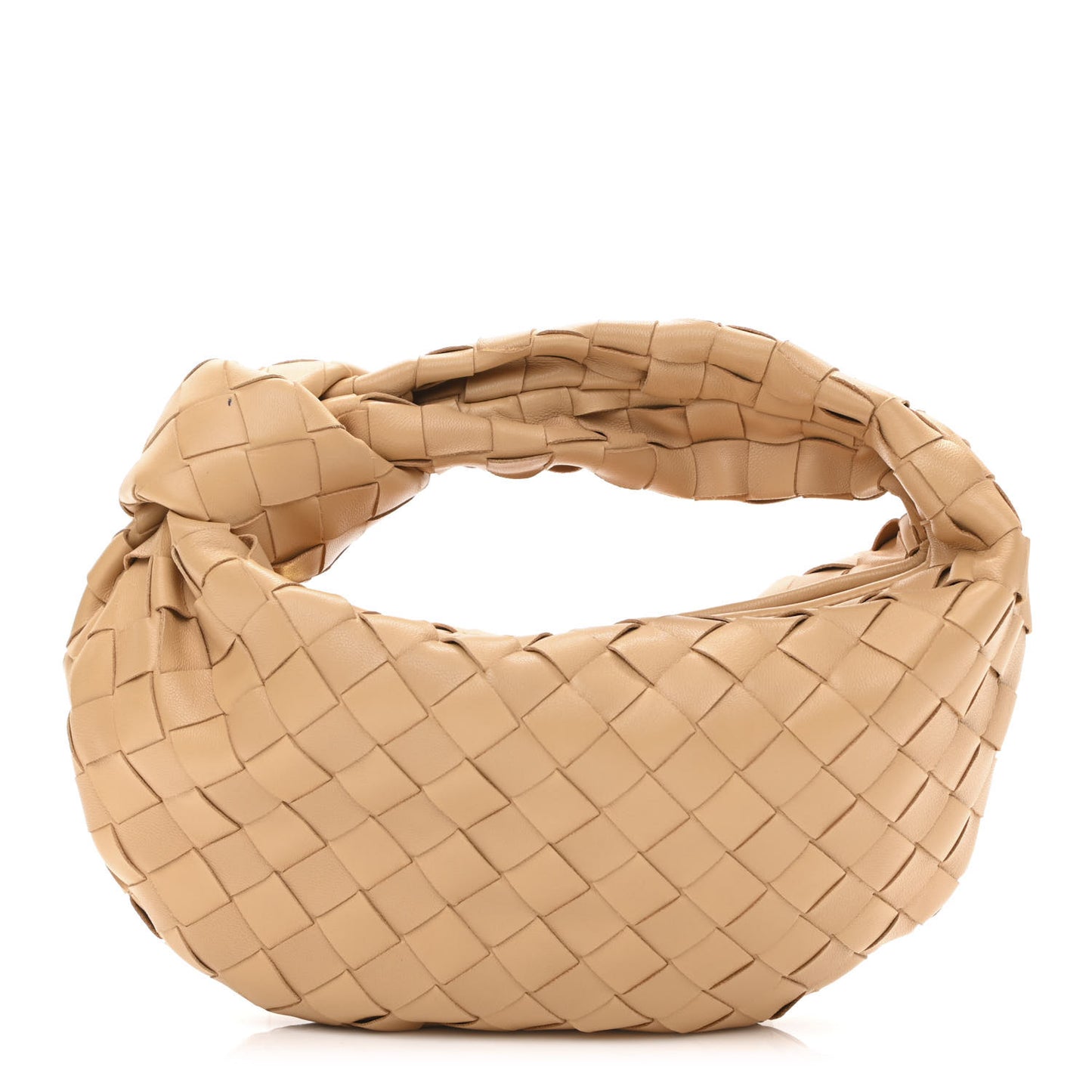 Nappa Intrecciato Mini Jodie Almond