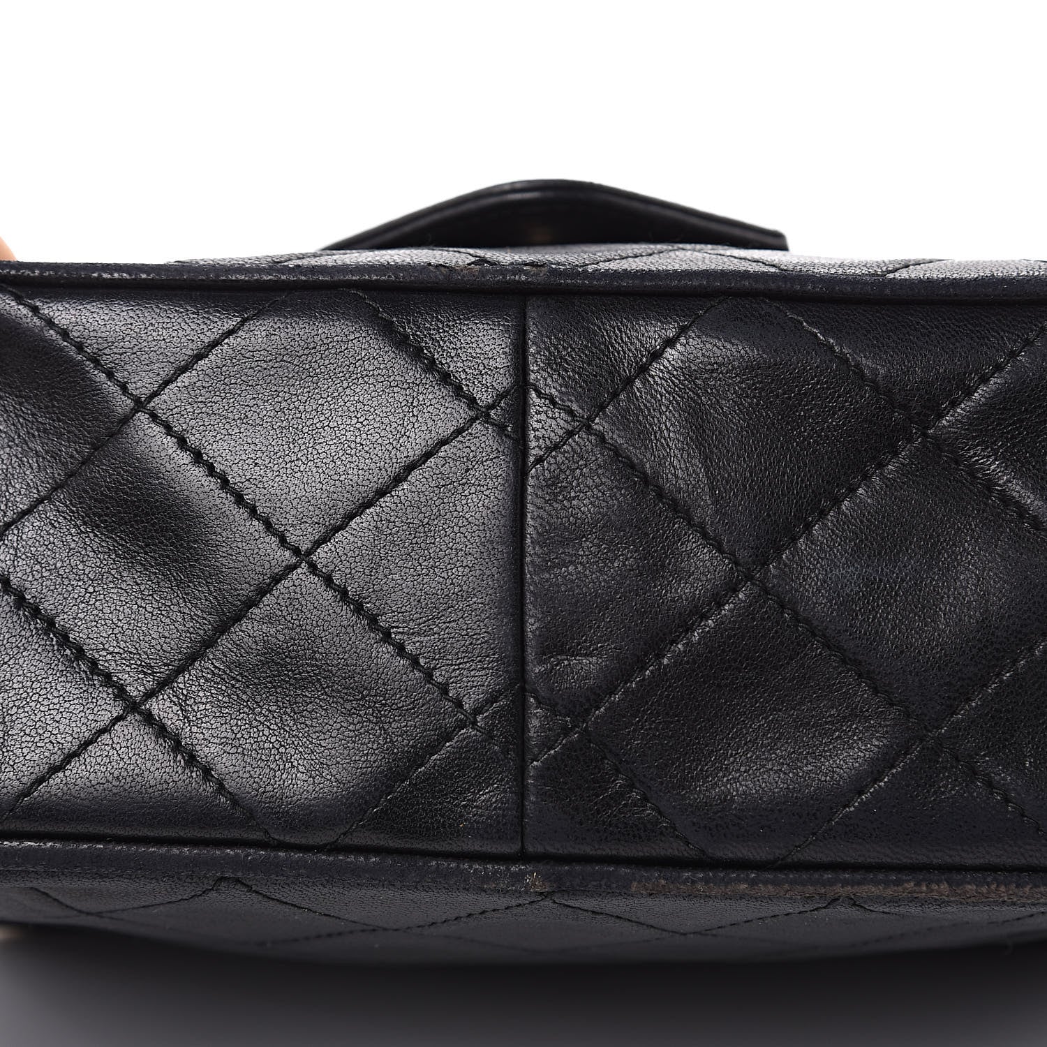Chanel Lambskin Quilted Tassel Camera Case Black 13 of 17