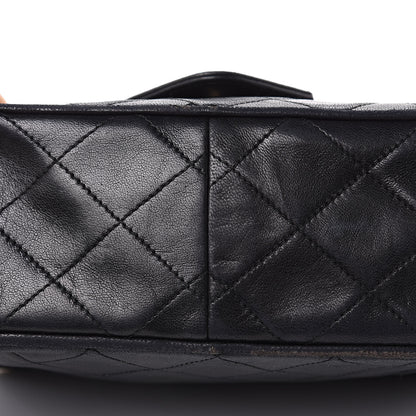 Chanel Lambskin Quilted Tassel Camera Case Black 13 of 17