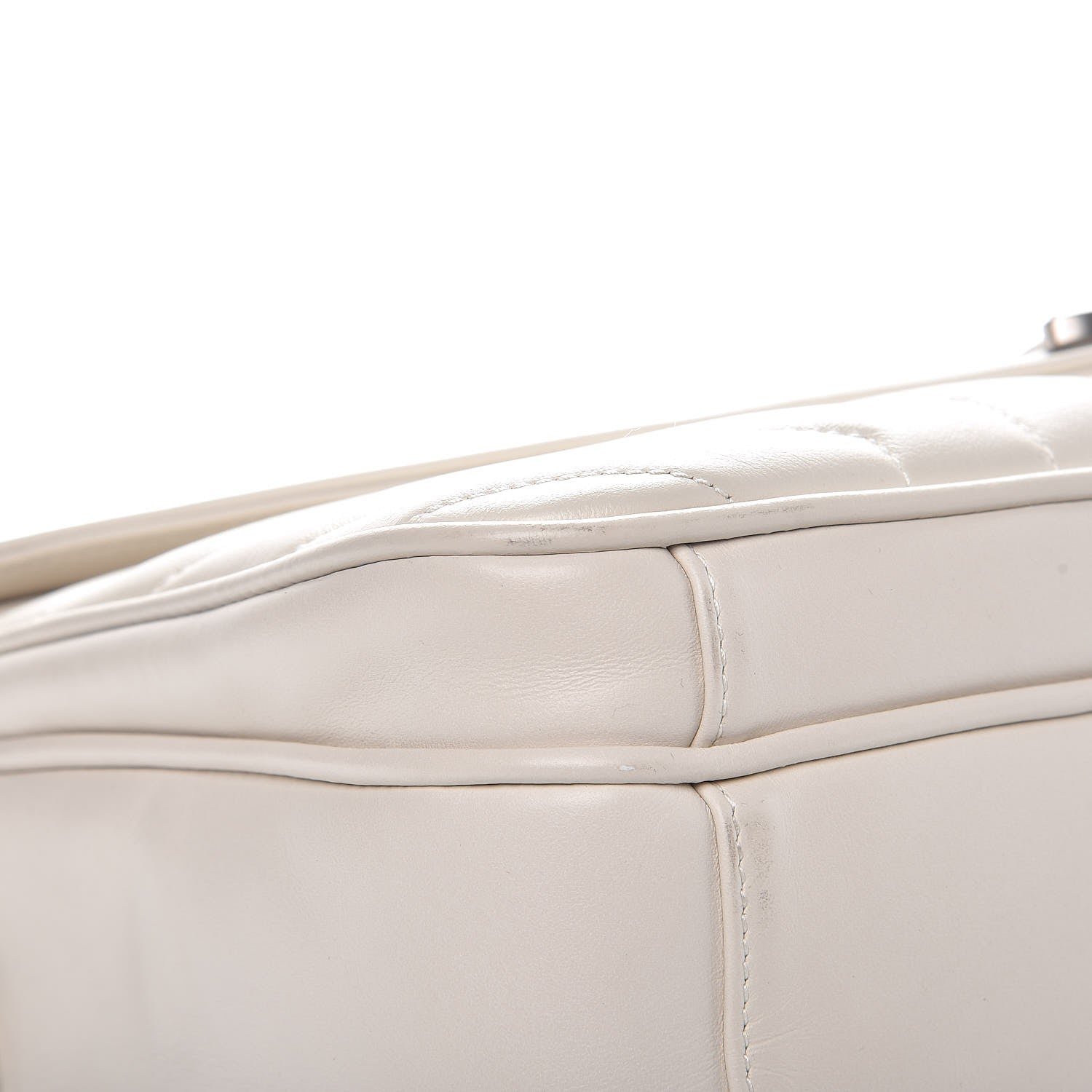 Saint Laurent Calfskin Y Quilted Monogram Loulou Shoulder Bag Porcellana 15 of 15