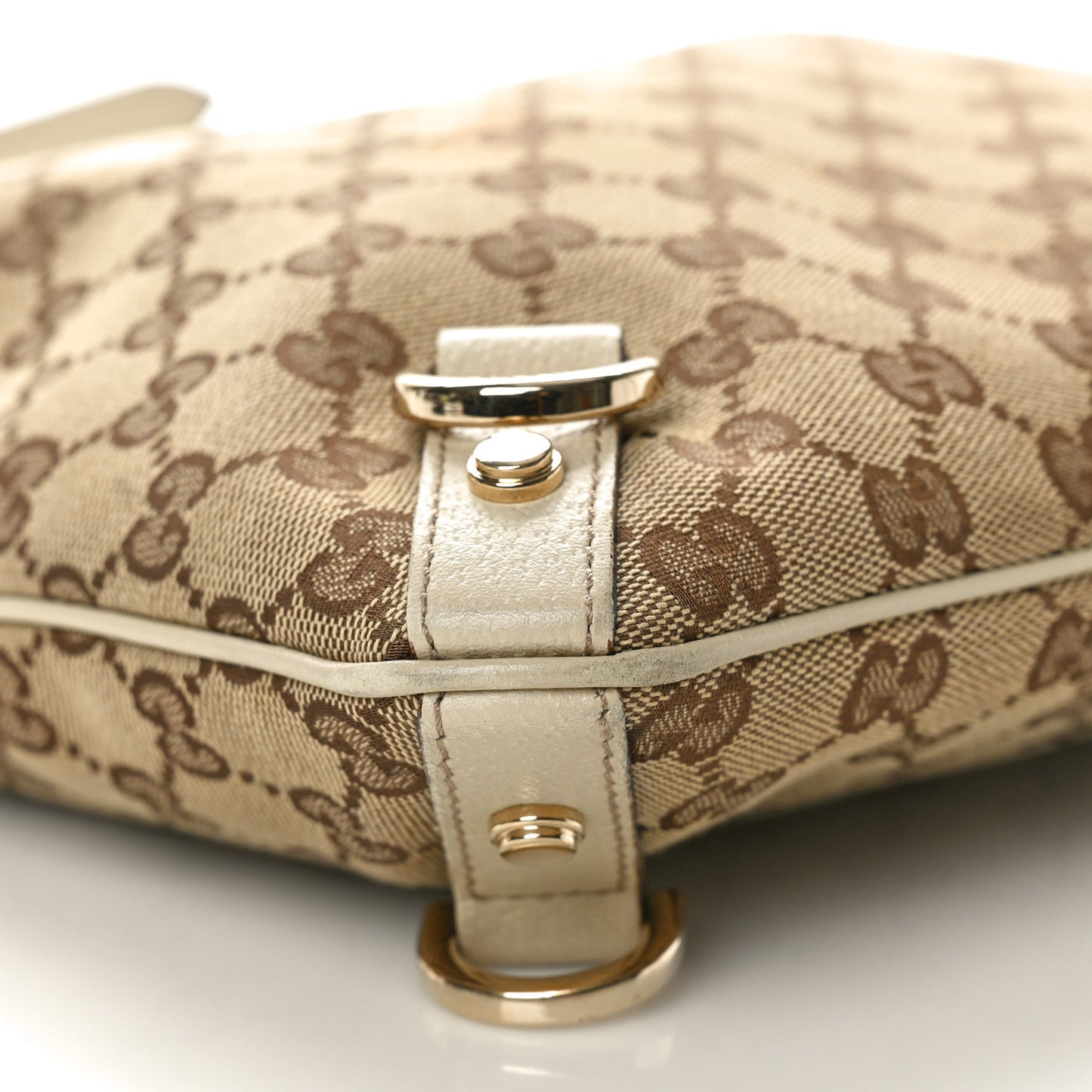 Monogram Abbey Messenger Bag Off White