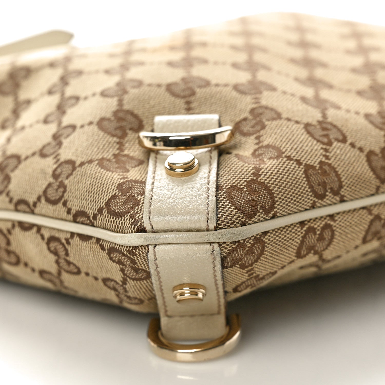 Gucci Monogram Abbey Messenger Bag Off White 9 of 13