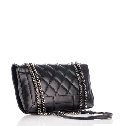 Chanel Lambskin Quilted Shoulder Flap Black 3 of 7