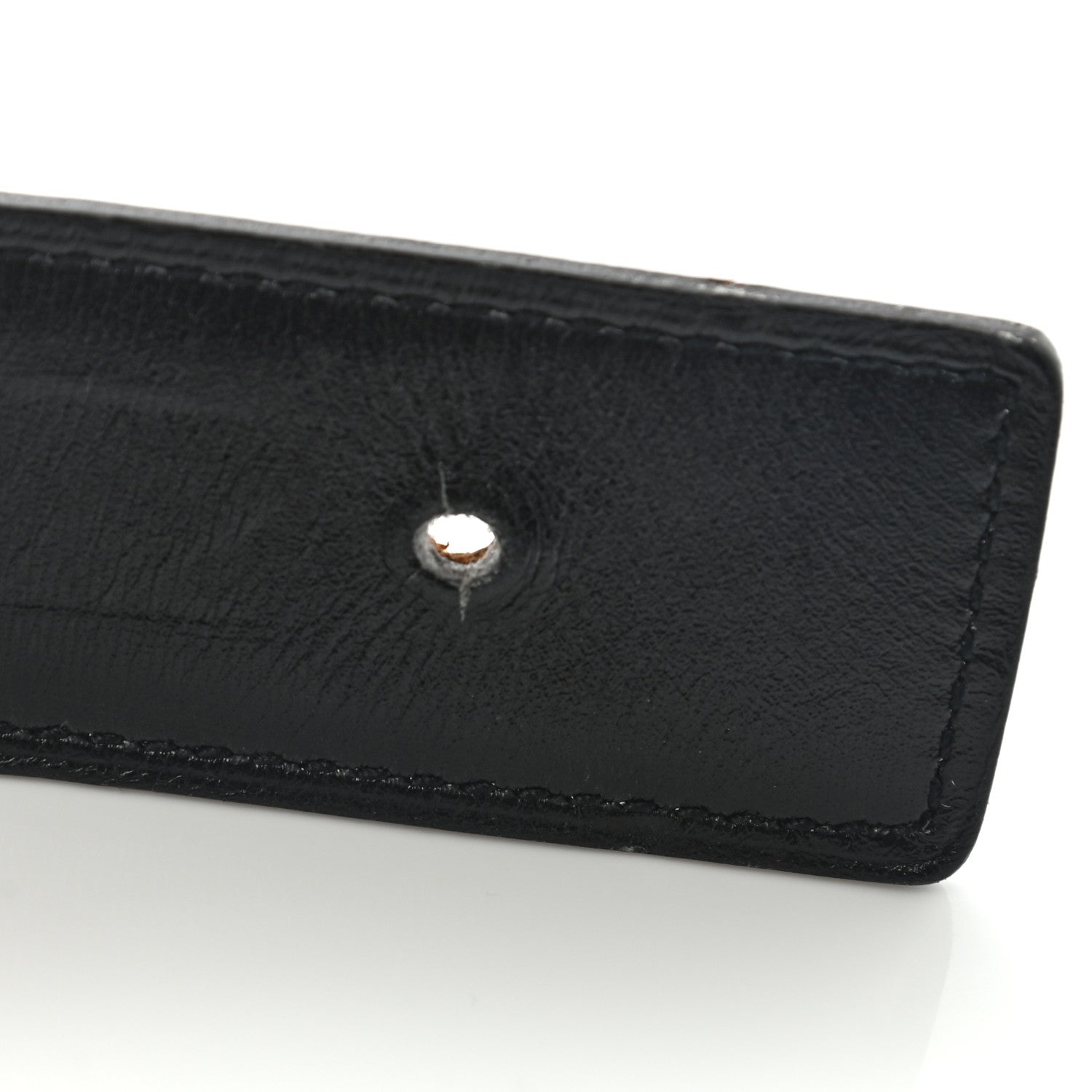 Hermes Swift Togo 32mm Belt Strap 85 Black Gold 10 of 10