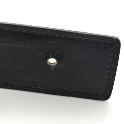 Hermes Swift Togo 32mm Belt Strap 85 Black Gold 10 of 10