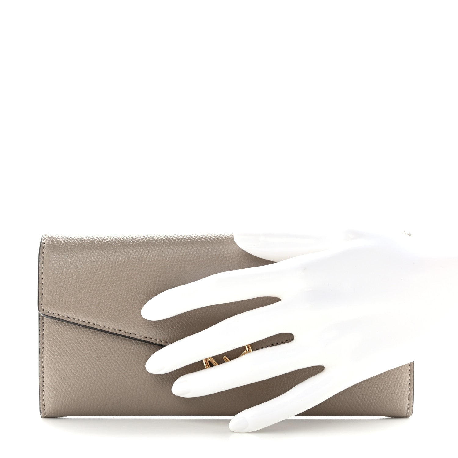 Fendi Vitello Cruise F is Fendi Continental Envelope Wallet Tortora 2 of 8