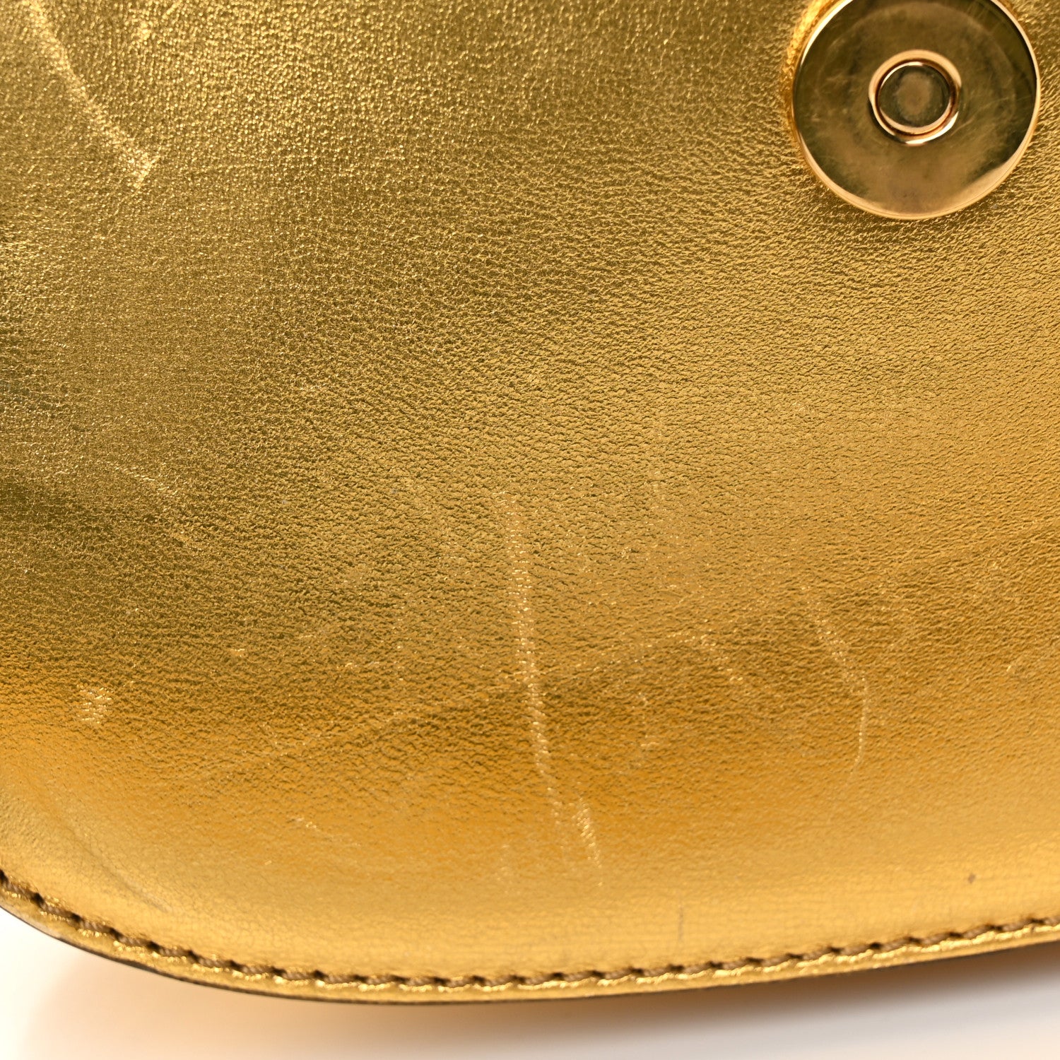 Valentino Garavani Metallic Nappa Small Supervee Crossbody Bag Gold 14 of 16