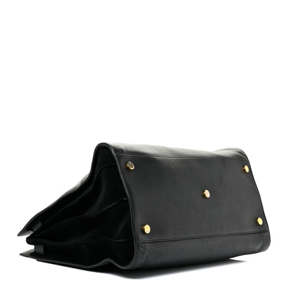 Saint Laurent Calfskin Large Sac De Jour Carryall Black 4 of 21