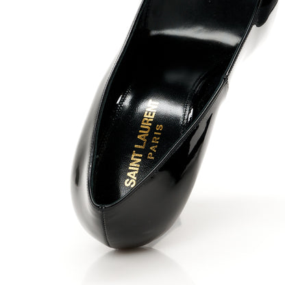 Saint Laurent Patent Silvana 110mm Pumps 37 Black 7 of 10