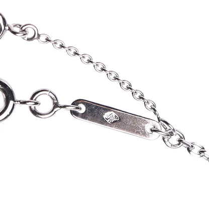 Cartier 18K White Gold Diamond Small Hearts and Symbols Pendant Necklace 5 of 6