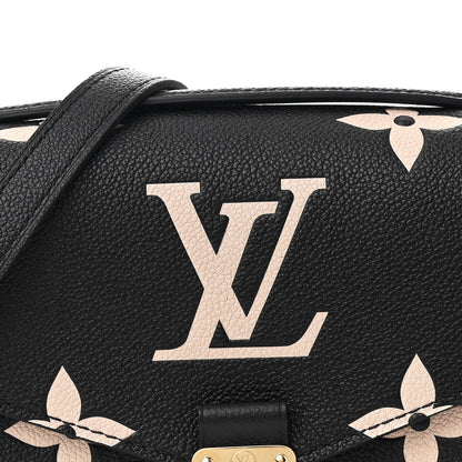 Louis Vuitton Empreinte Monogram Giant Pochette Metis Black Beige 8 of 11