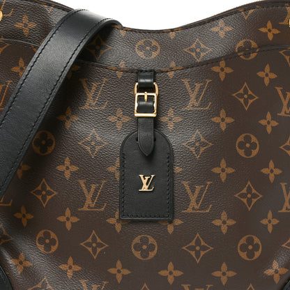 Louis Vuitton Monogram Odeon MM Black 7 of 9
